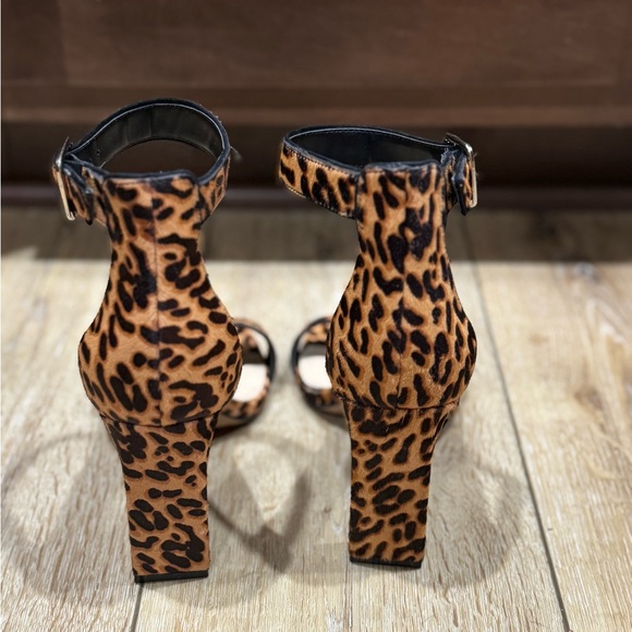 Vince Camuto Leopard Print Women's Strappy Heels Size 8 - Picture 3 of 6